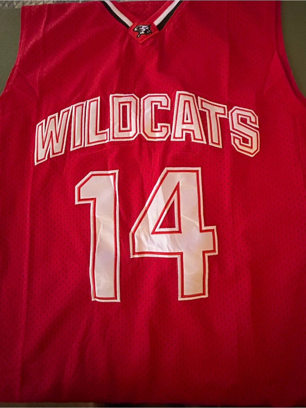 High School Musical Basketball Wildcats Jersey Troy Bolton #14 East High School View 3